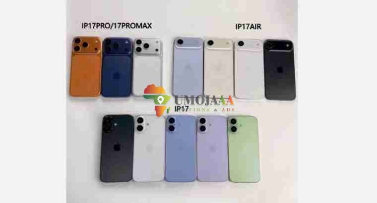 Brand New Apple iPhone 17Pro Max, iPhone 17Pro,iPhone 17 Air