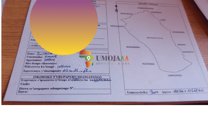 Ardhi ya Maendeleo ya Hekta 3.21 Inauzwa – Rutana, Burundi
