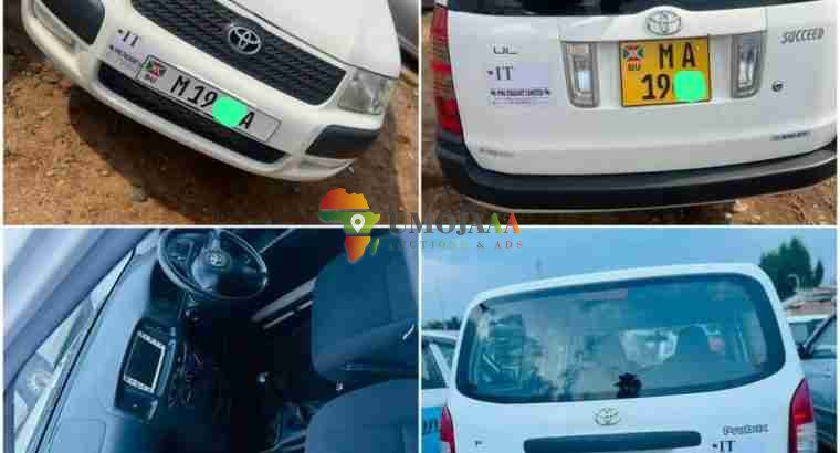TOYOTA SUCCEED FOR SALE IN BUJUMBURA