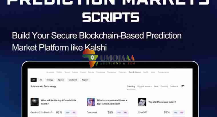 Get Your Web3 Prediction Markets Script At Low Cost
