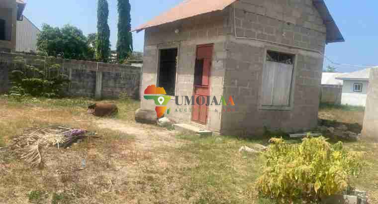 Nyumba ambayo haijakamilika kuuzwa Mbweni Ubungo, Dar es salaam