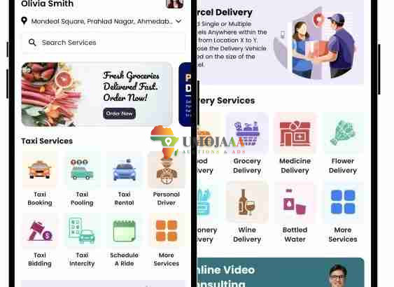 Gojek Clone AI-powered – Multi Service App Development