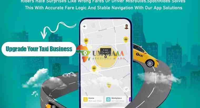 SpotnRides Uber Clone App – Complete Ride-...