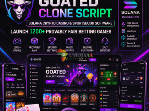 Goated Clone Script | Solana Crypto Casino Software