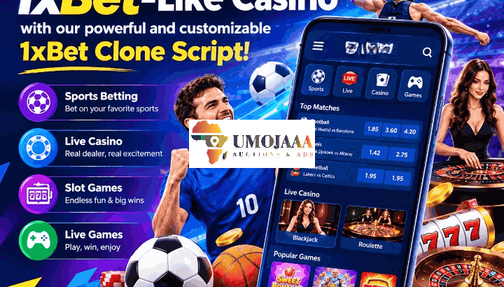 1xBet Clone Script for Entrepreneurs Seeking Lean Costs